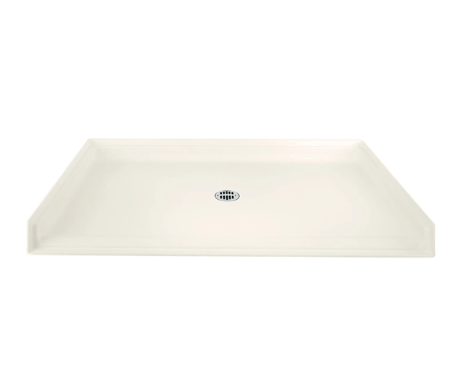 F6034DPAN 60 X 34 AcrylX Alcove Center Drain Shower Base In White - Image 6