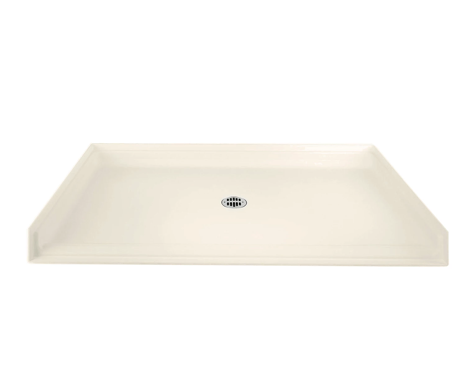 F6034DPAN 60 X 34 AcrylX Alcove Center Drain Shower Base In White - Image 5