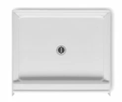W4236APANB 42 X 36 Acrylic Alcove Center Drain Shower Base In White