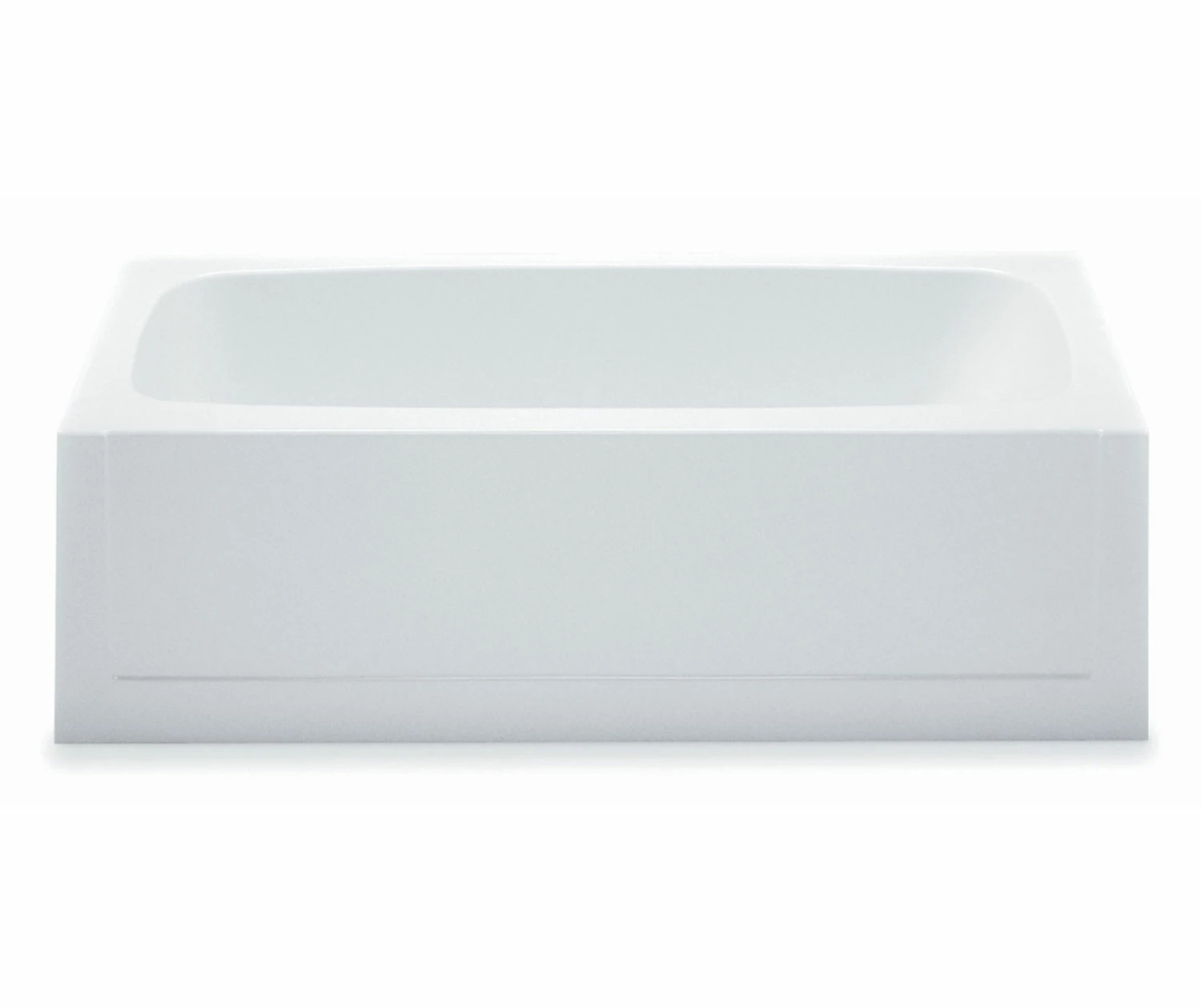 254027 54 X 27 AcrylX Alcove Left-Hand Drain Bathtub In Linen - Image 3