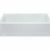 260030 60 X 30 AcrylX Alcove Left-Hand Drain Bathtub In White