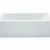 254027M AFR 54 X 27 AcrylX Alcove Left-Hand Drain Bathtub In White