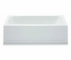 254027M AFR 54 X 27 AcrylX Alcove Left-Hand Drain Bathtub In White