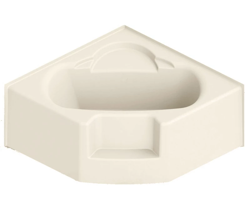 2540CCS 55 X 34 AcrylX Corner Center Drain Bathtub In White - Image 19