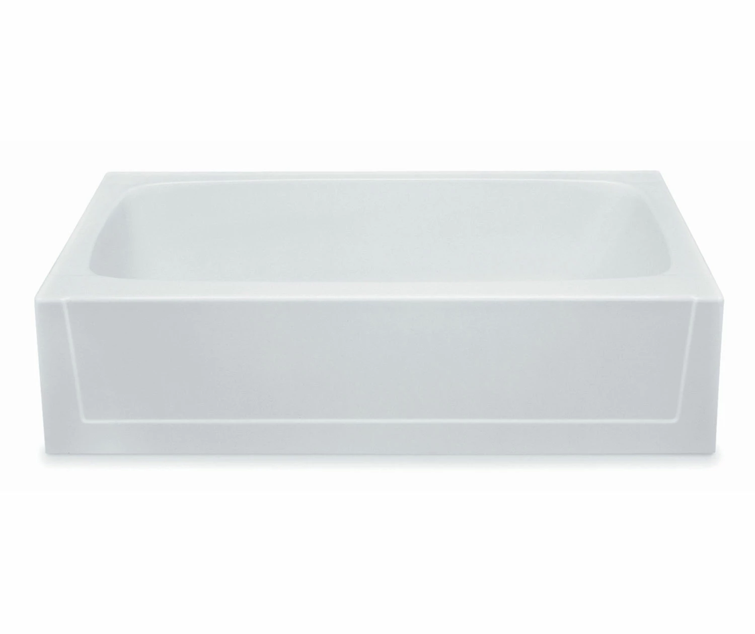 260030M AFR 60 X 30 AcrylX Alcove Left-Hand Drain Bathtub In White - Image 12