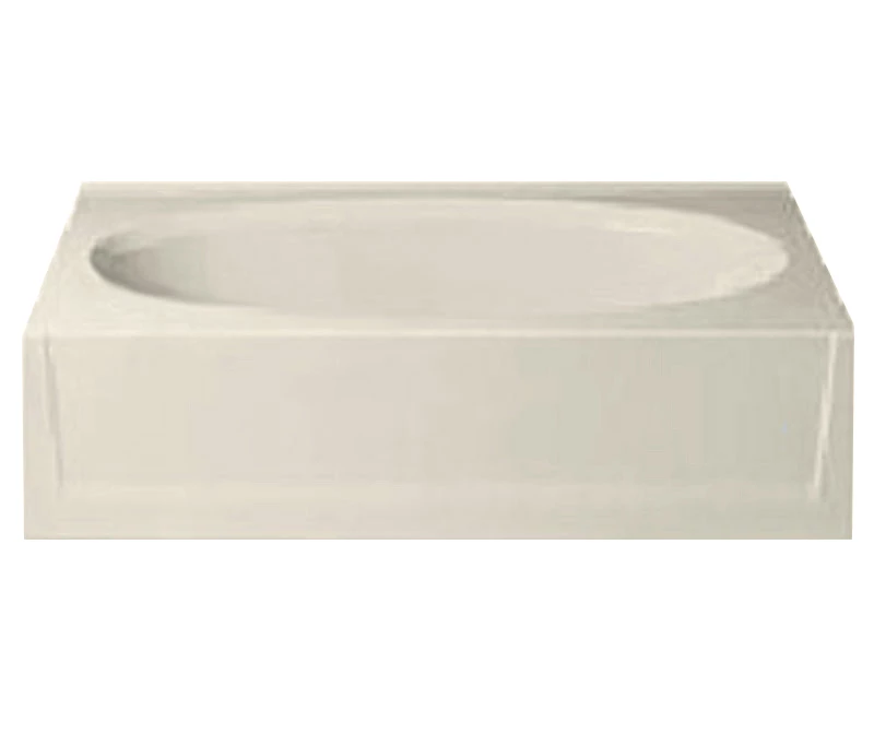 2603OSN 60 X 36 AcrylX Alcove Left-Hand Drain Bathtub In White - Image 11