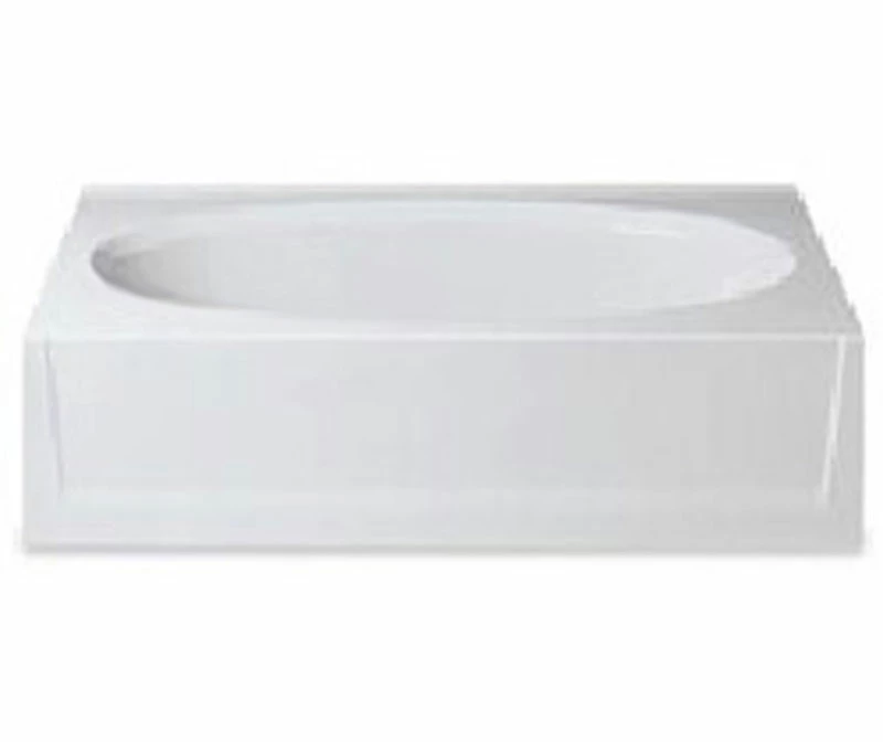 2603OSN 60 X 36 AcrylX Alcove Left-Hand Drain Bathtub In White
