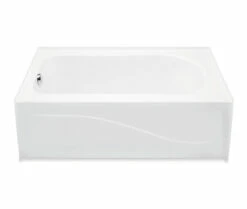 6030AIS 60 X 30 Acrylic Alcove Left-Hand Drain Bathtub In White