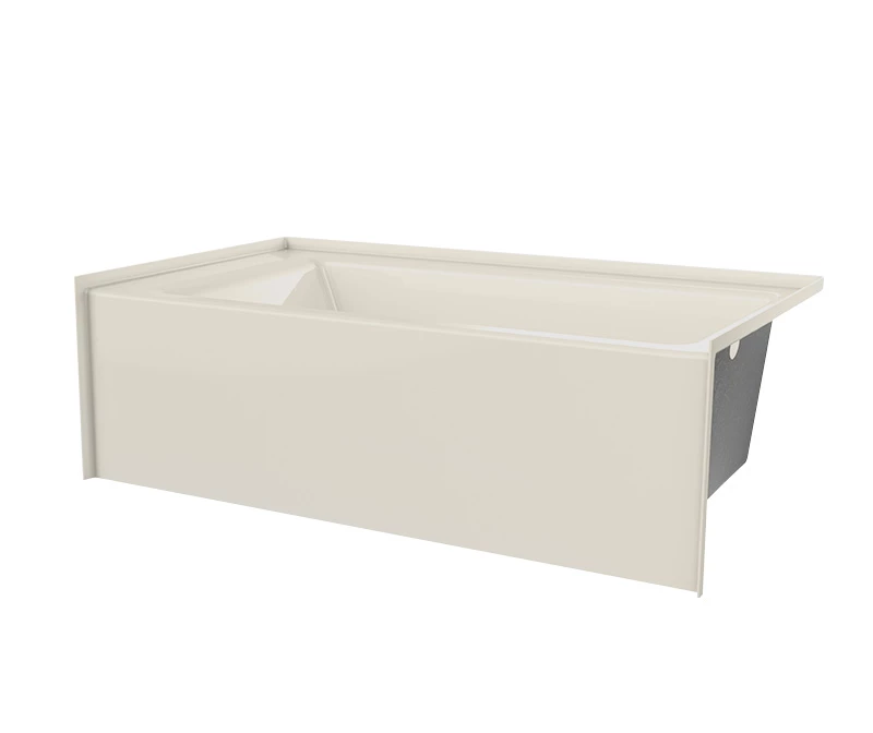 6032SMIN 60 X 32 AcrylX Alcove Left-Hand Drain Bathtub In White - Image 16