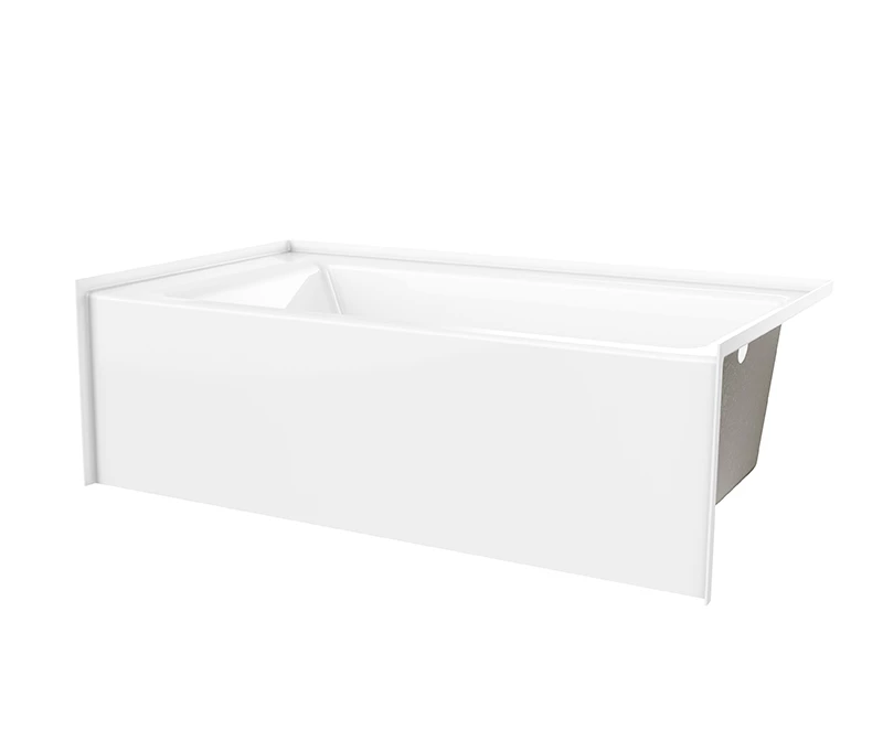 6032SMIN 60 X 32 AcrylX Alcove Left-Hand Drain Bathtub In White - Image 14