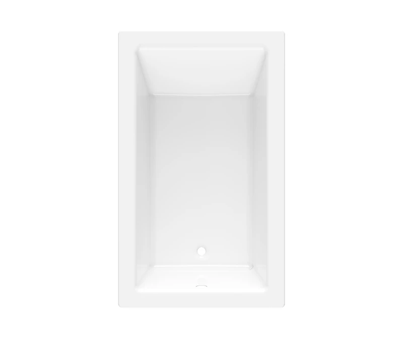 6036DMIN 60 X 36 AcrylX Drop-in Universal Drain Bathtub In White - Image 9