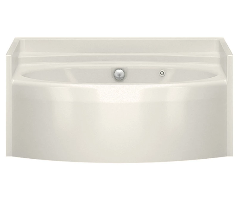 6042BWCM AFR 60 X 34 AcrylX Alcove Center Drain Bathtub In White - Image 14