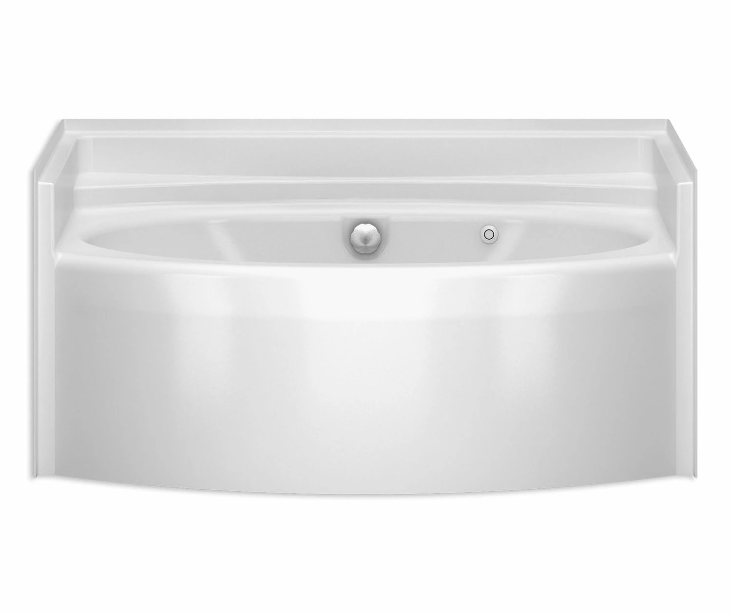 6042BWC 60 X 34 AcrylX Alcove Center Drain Bathtub In White - Image 11