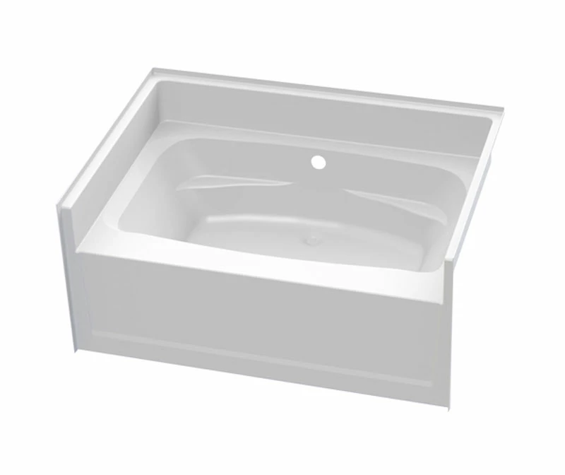 6042HCW 60 X 42 AcrylX Alcove Center Drain Bathtub In White - Image 7