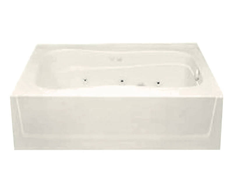 6042H 60 X 42 AcrylX Alcove Left-Hand Drain Bathtub In White - Image 14