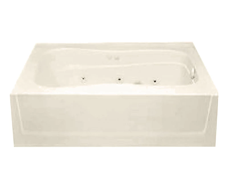 6042H 60 X 42 AcrylX Alcove Left-Hand Drain Bathtub In White - Image 11
