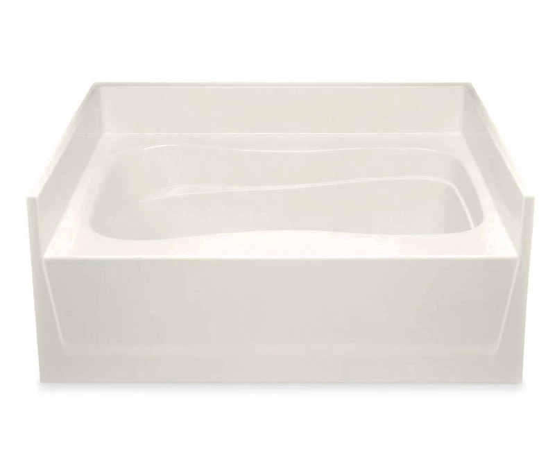 6042HW 60 X 42 AcrylX Alcove Left-Hand Drain Bathtub In White - Image 14