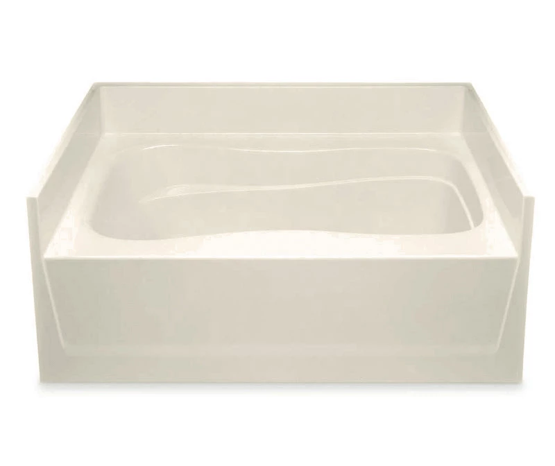 6042HW 60 X 42 AcrylX Alcove Left-Hand Drain Bathtub In White - Image 11