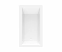 6636DMIN 66 X 36 AcrylX Drop-in Universal Drain Bathtub In White