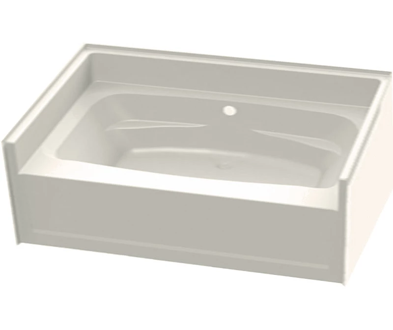 7242HCW 72 X 42 AcrylX Alcove Center Drain Bathtub In White - Image 14
