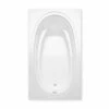 Alydar I 1X 60 X 42 Acrylic Drop-in Universal Drain Bathtub In White