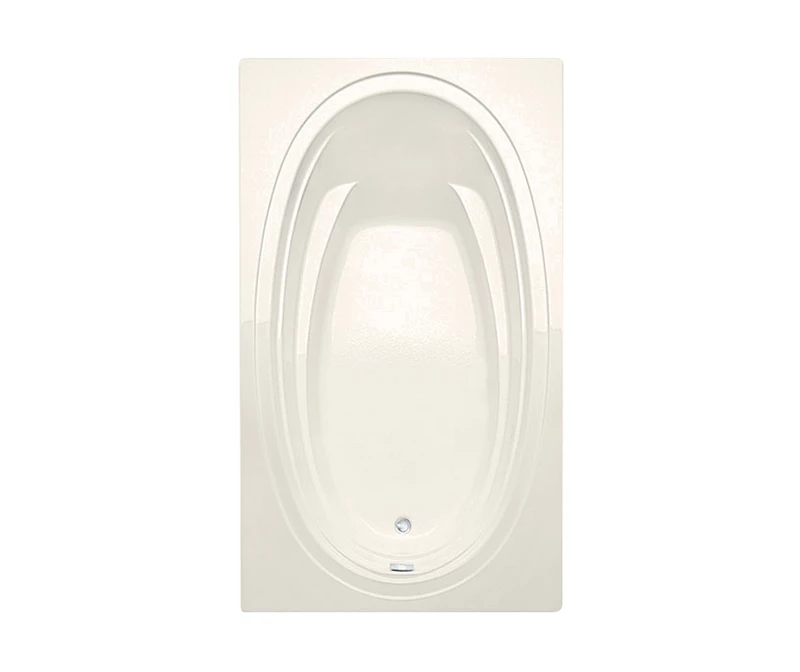 Alydar I Elements 60 X 42 Acrylic Drop-in Universal Drain Bathtub In White - Image 3