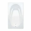Alydar II Stocking 72 X 42 Acrylic Drop-in Universal Drain Bathtub In White