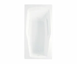Ascot I 1X 60 X 34 Acrylic Drop-in Universal Drain Bathtub In White