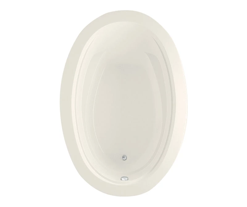 Belmont II Elements 71 X 42 Acrylic Drop-in Universal Drain Bathtub In White - Image 3