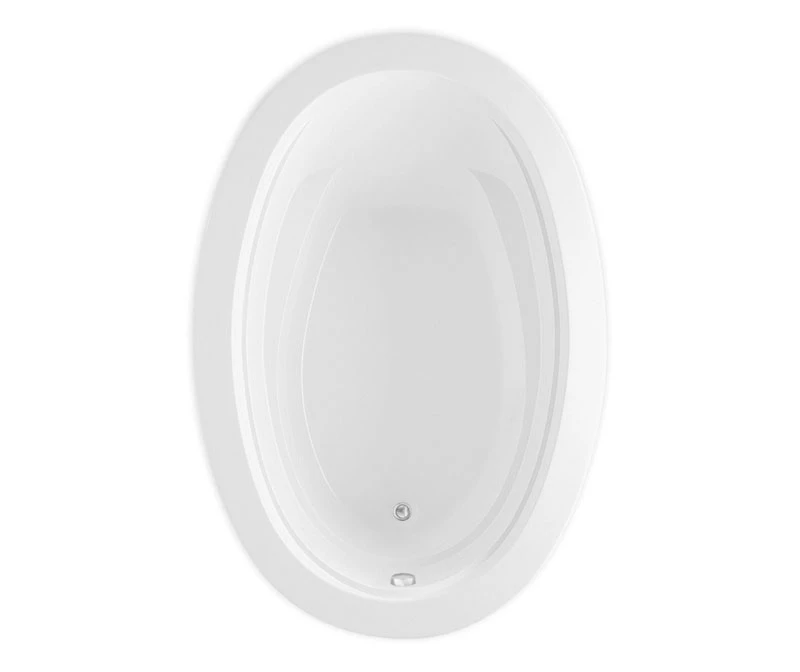 Belmont II Elements 71 X 42 Acrylic Drop-in Universal Drain Bathtub In White