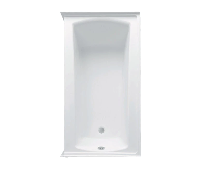 Cooper 32 1X 60 X 32 Acrylic Alcove Left-Hand Drain Bathtub In White