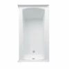 Cooper 32 Stocking 60 X 32 Acrylic Alcove Left-Hand Drain Bathtub In White