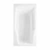 Derby 1X 60 X 32 Acrylic Drop-in Universal Drain Bathtub In White