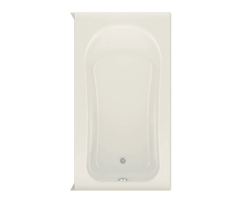 Dossi 30 1X 60 X 30 Acrylic Alcove Left-Hand Drain Bathtub In White - Image 5