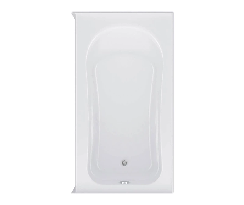 Dossi 30 Elements 60 X 30 Acrylic Alcove Left-Hand Drain Bathtub In White - Image 3