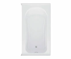 Dossi 30 Elements 60 X 30 Acrylic Alcove Left-Hand Drain Bathtub In White