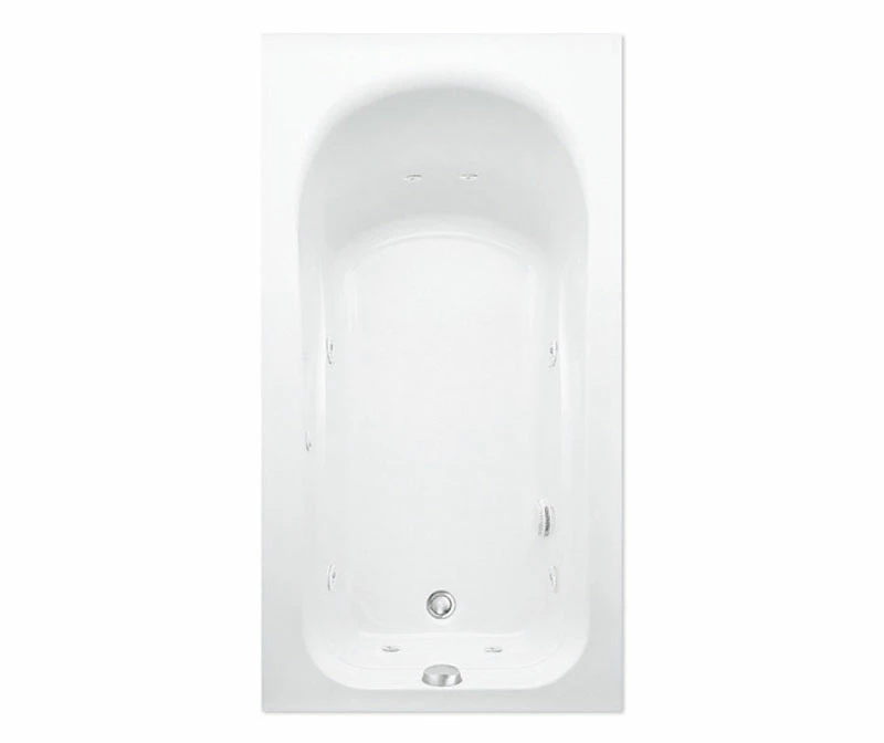 Dossi 32 Stocking 60 X 32 Acrylic Alcove Left-Hand Drain Bathtub In White - Image 5