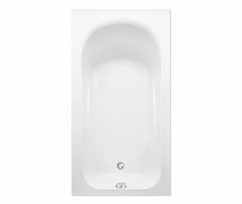 Dossi 32 Stocking 60 X 32 Acrylic Alcove Left-Hand Drain Bathtub In White - Image 4
