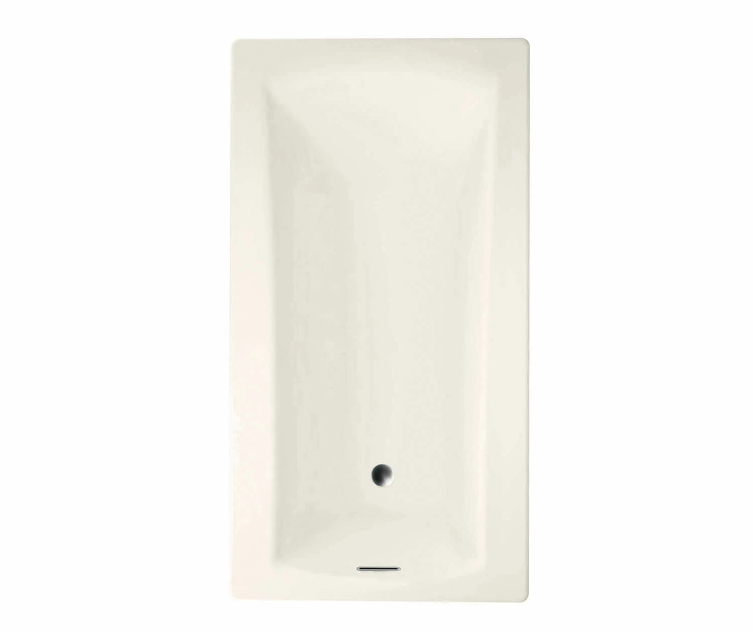 Ellis 7232 Acrylic Drop-in Universal Drain Bathtub In White - Image 7