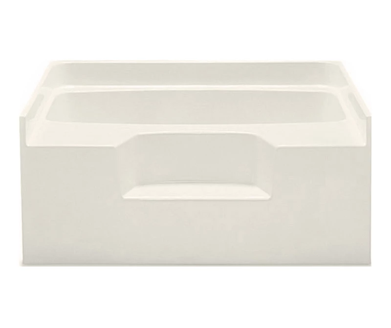 Gardenia I 54 X 41 AcrylX Alcove Center Drain Bathtub In White - Image 14