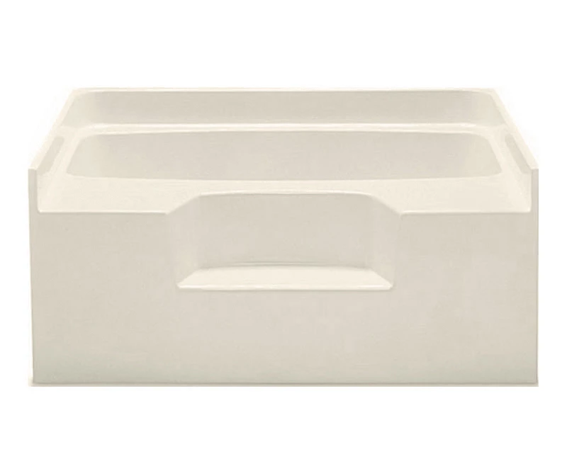 Gardenia I 54 X 41 AcrylX Alcove Center Drain Bathtub In White - Image 11