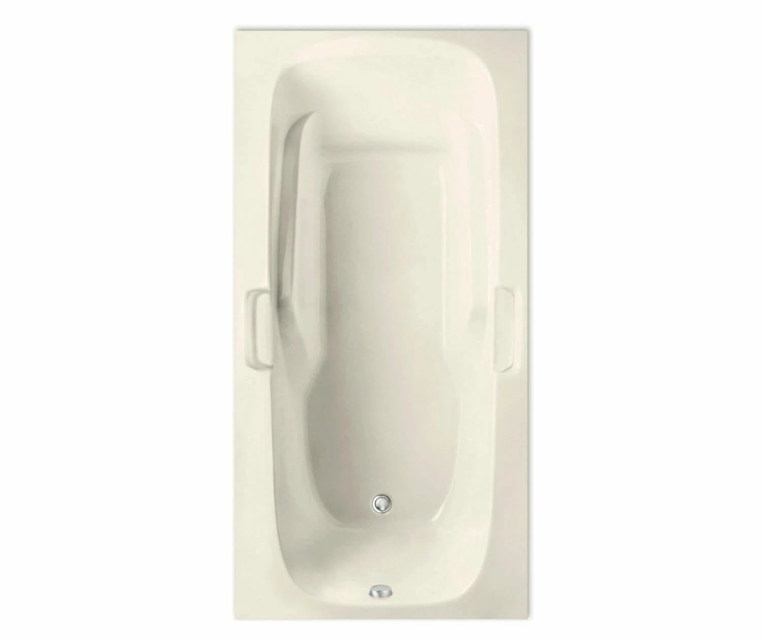 Jasmine II 72 X 36 AcrylX Drop-in Universal Drain Bathtub In White - Image 13