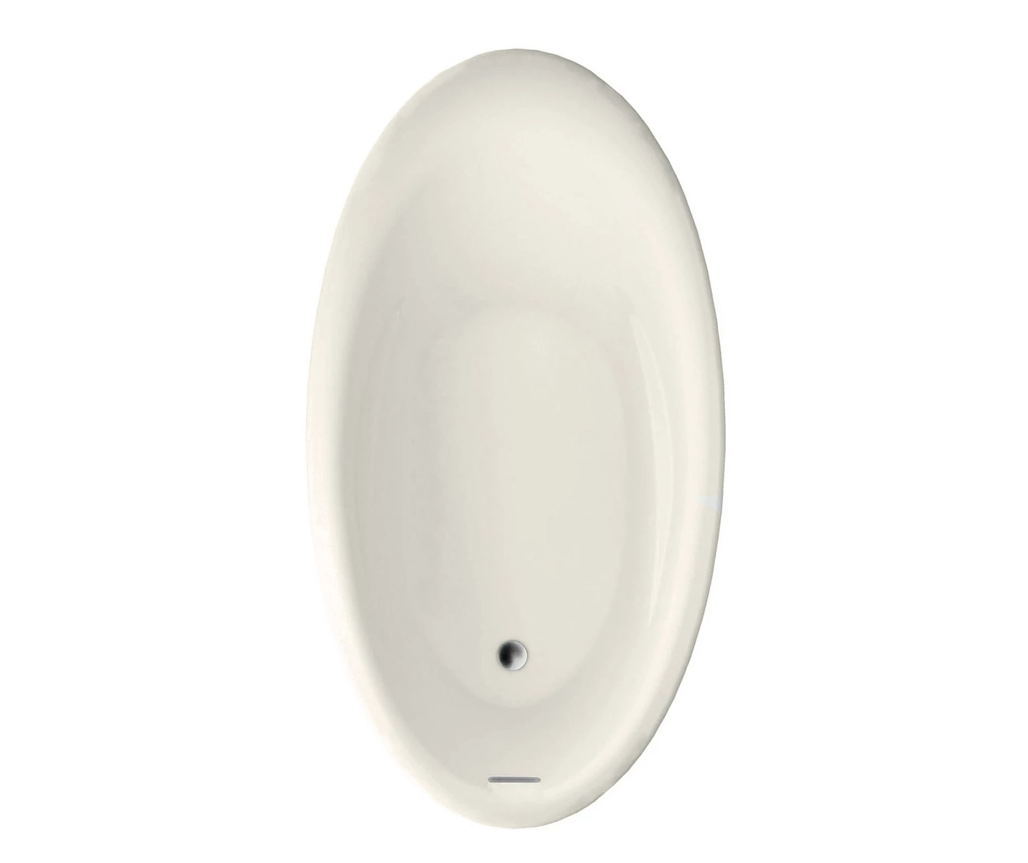Marla 6334 Acrylic Drop-in Universal Drain Bathtub In White - Image 9