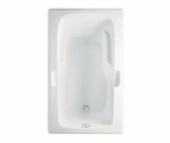 Montrose I Elements 60 X 36 Acrylic Drop-in Universal Drain Bathtub In White
