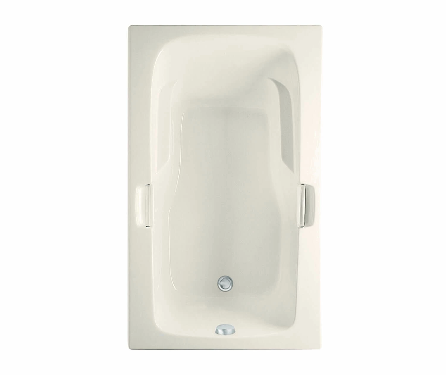 Montrose I Stocking 60 X 36 Acrylic Drop-in Universal Drain Bathtub In White - Image 7