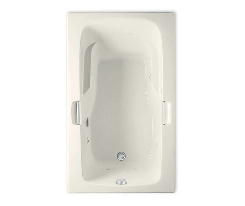 Montrose II 1X 72 X 36 Acrylic Drop-in Universal Drain Bathtub In White - Image 6