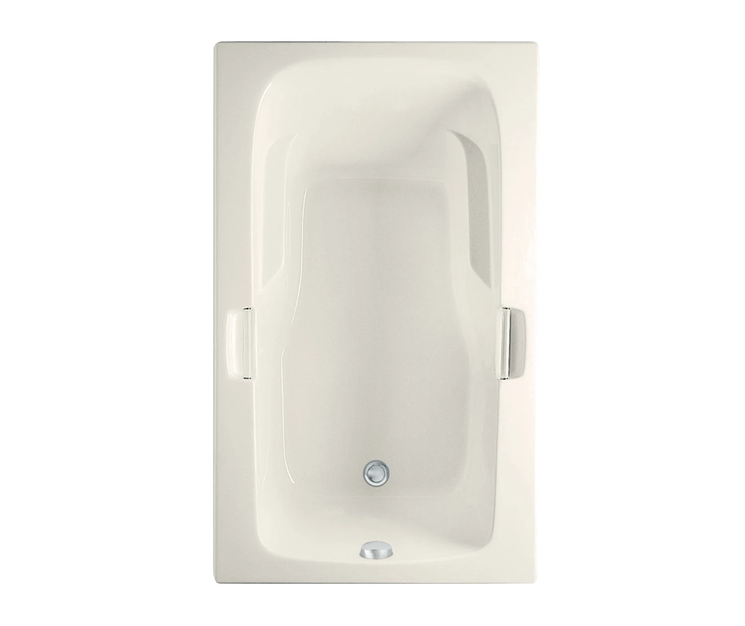 Montrose II 1X 72 X 36 Acrylic Drop-in Universal Drain Bathtub In White - Image 5