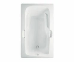 Montrose II 1X 72 X 36 Acrylic Drop-in Universal Drain Bathtub In White