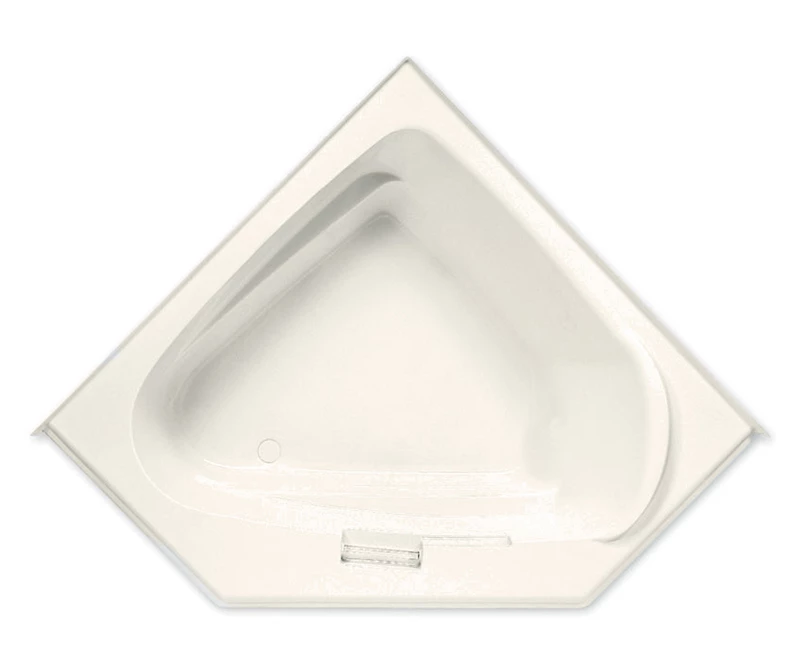 Morandi 1X 62 X 60 Acrylic Corner Front-Left Drain Bathtub In White - Image 5