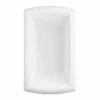 Motif 7242C Acrylic Drop-in Front-Center Drain Bathtub In White